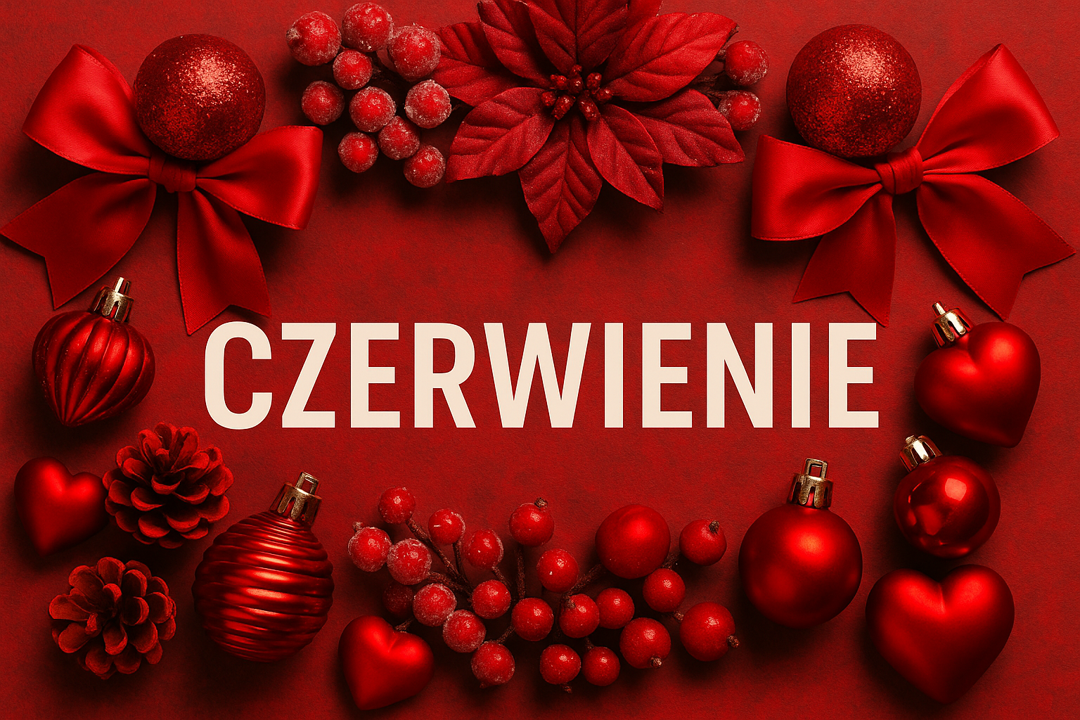 Boże Narodzenie Czerwienie