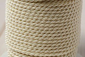 Sznurek ozdobny 5 m ecru