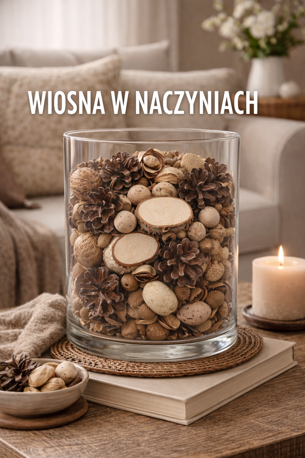 WIOSENNE DEKORACJE DO NACZYŃ