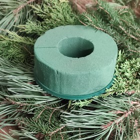 Decoration sponge, cut green, self-assembly set