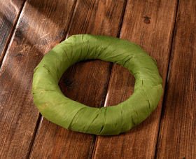 Wreath of straw with facing 25 cm