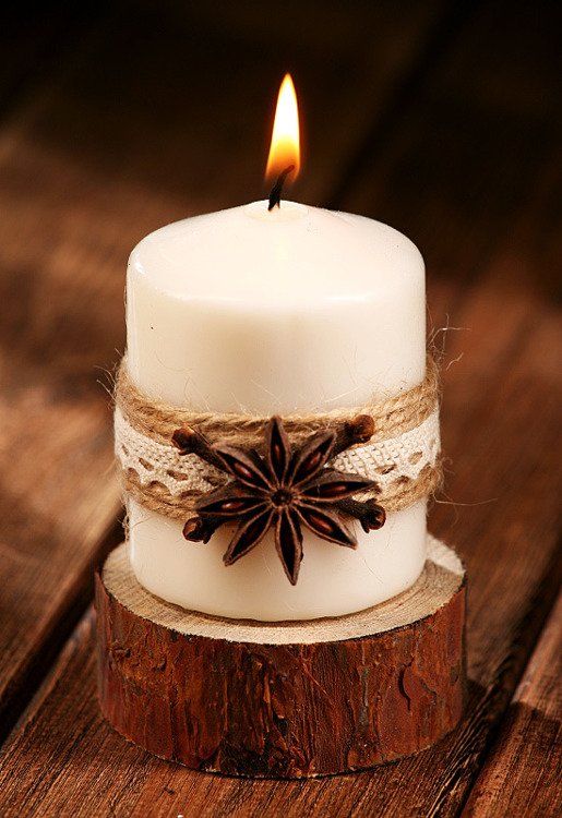 Christmas candle 