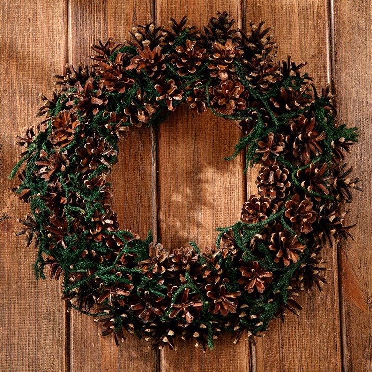 Forest wreath with a Lycopodium ca.25cm