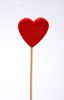 Wooden heart on stick-3