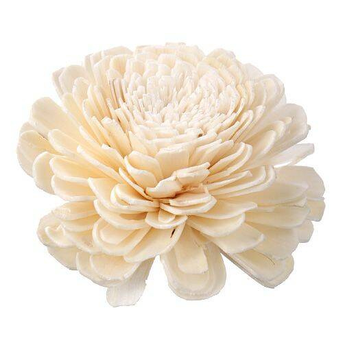 Handmade Christmas decorations - White Christmas tree flowers - 30 pcs / pack