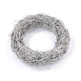 Fascine wreath silver 17 cm