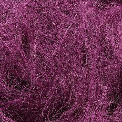 Natürliches Sisal, abgepackt, 500 g, violettt