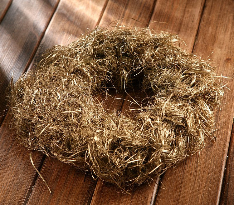 Wreath dried decorative decorative grass Gold Grass about 30 cm