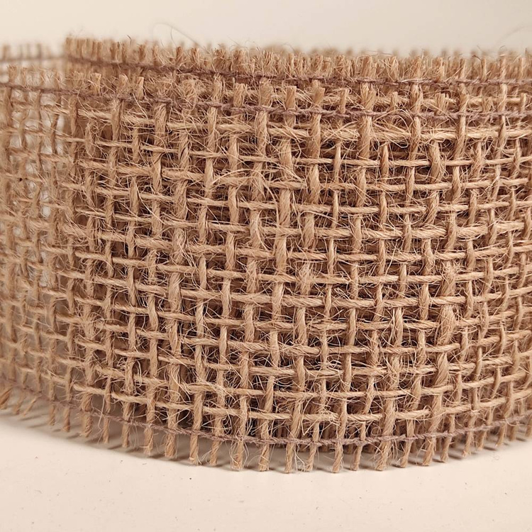 Jute ribbon 5cm x 10 m - natural