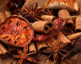 Natural Potpourri –Smell of Cinnamon, Anise and Hot Pepper (D)