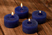 Christmas candles 22/45 mm - set of 4