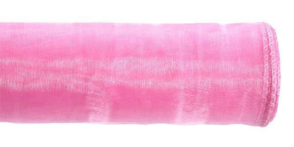 Organza, trimmed 40 cm, length 9 rm (light pink)