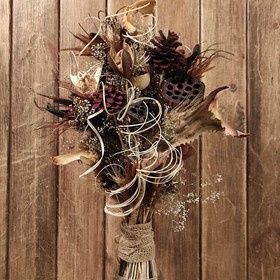 Bouquet of dried plants 40-50 cm