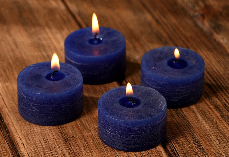 Christmas candles 22/45 mm - set of 4