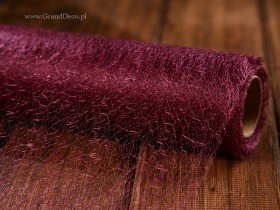 Fibre mesh, big roll, 40 cm x 9y, plum