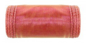 Organza, trimmed, width 12 cm, length 9 m (red opal)