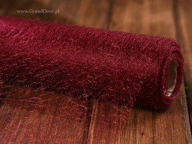 Fibre mesh, big roll, 40 cm x 9y, maroon