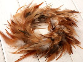 Wreath of feather  20-25cm