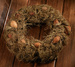 Spring wreath eggs in the hay about 25 cm