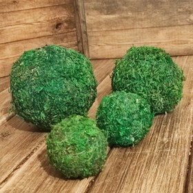 Moss ball,12- 5 cm, 4 pcs/pkg