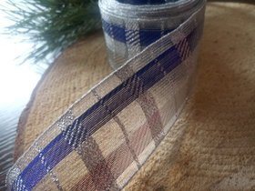 Christmas ribbon width 40mm 3 yd