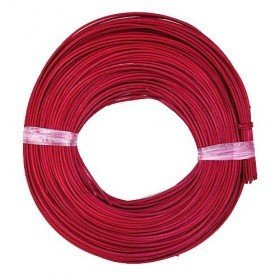 Rattan coil, thickness 2 mm, 100 g, maroon